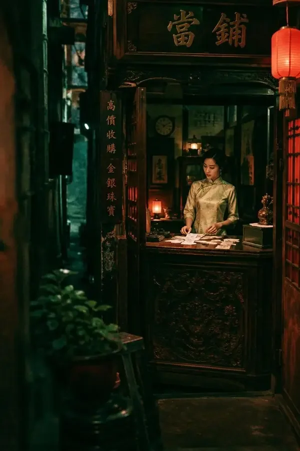 短剧网站收录的狐狸小姐的当铺短剧封面，奇幻短剧题材